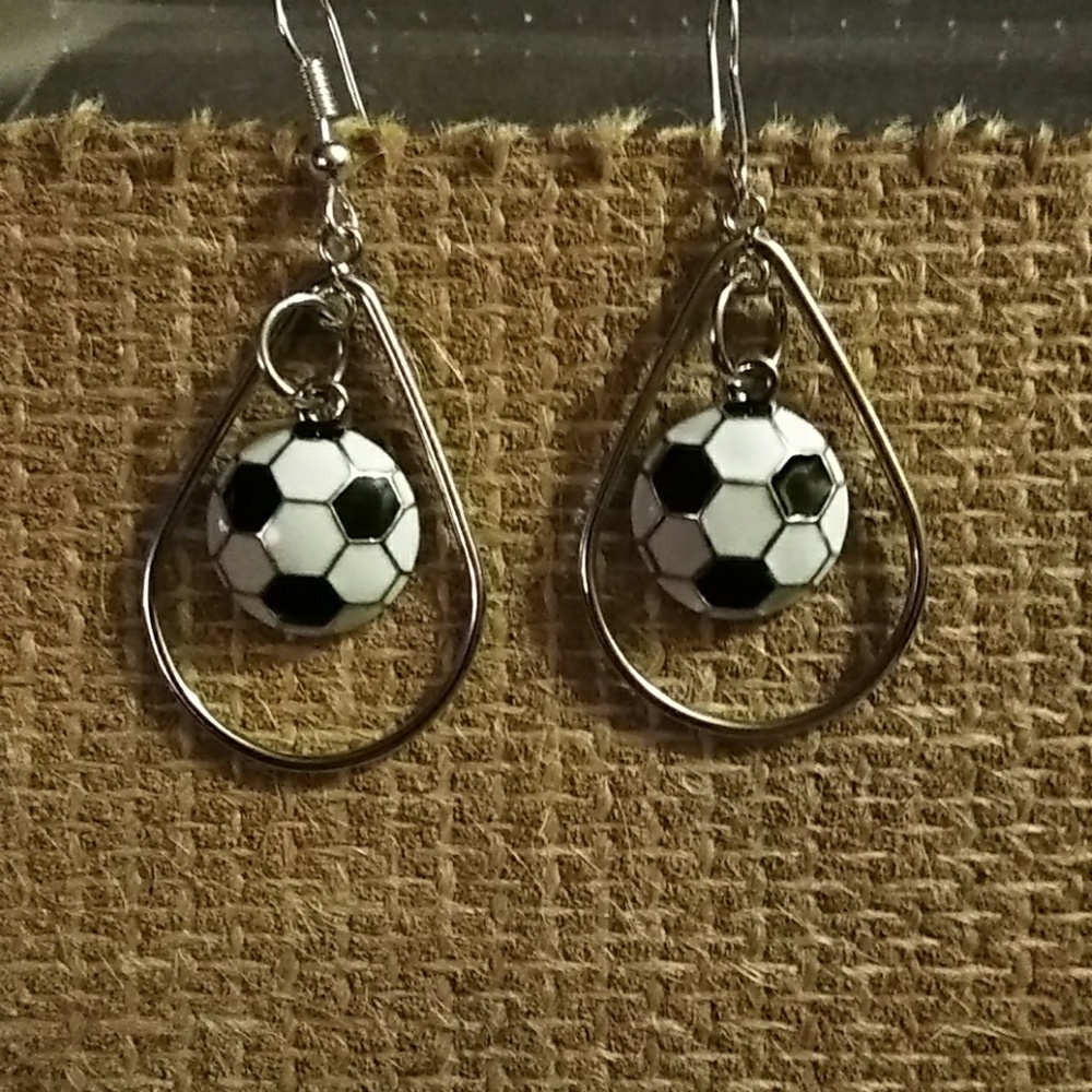 Soccerball Earrings